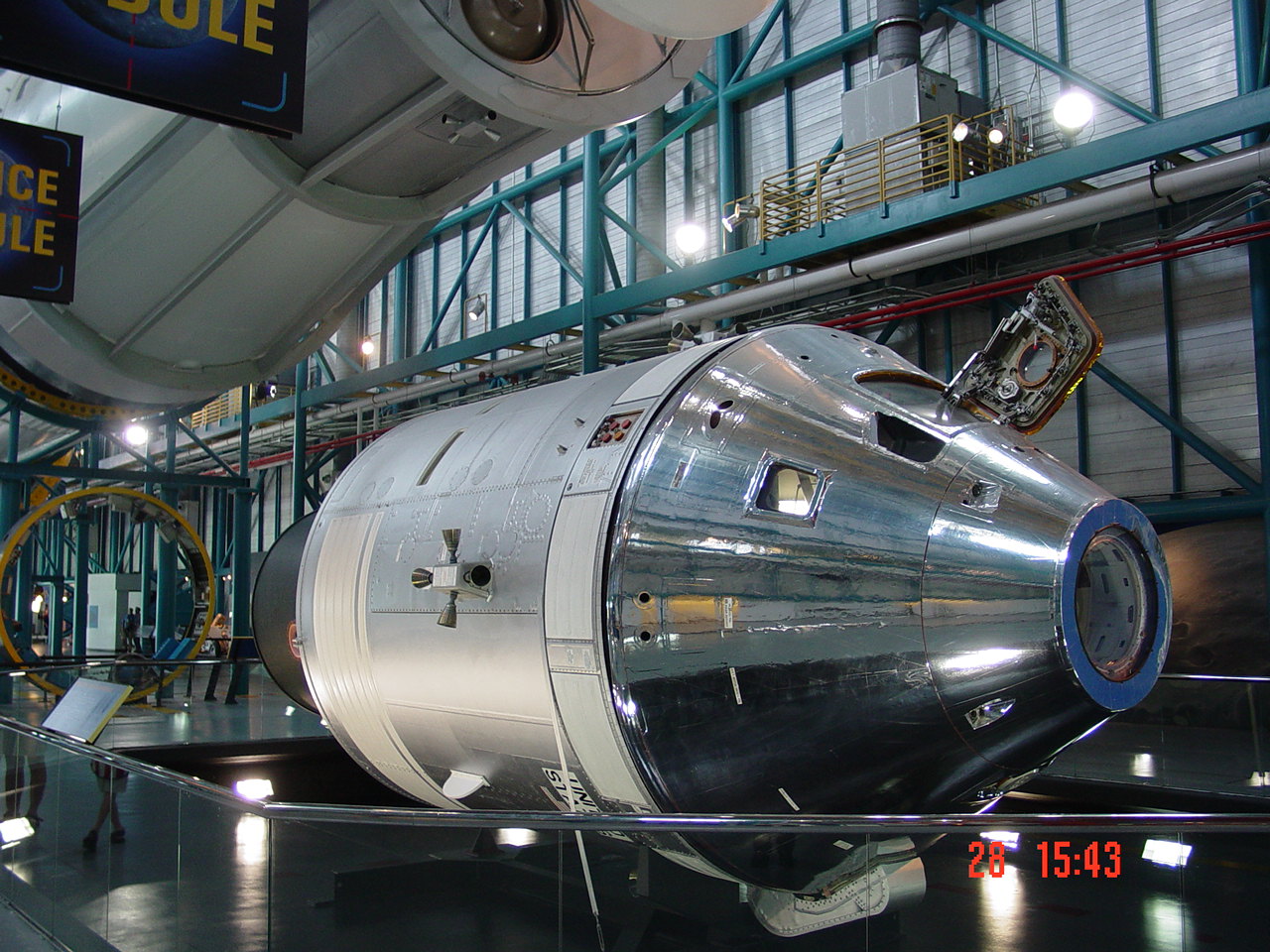 The Apollo spacecraft